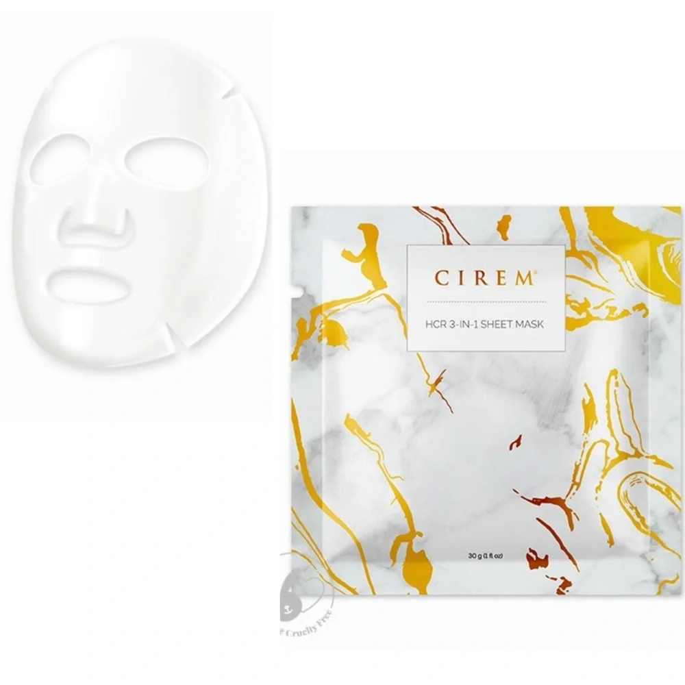 CIREM HCR 3-in-1 Sheet Mask Luxury Gold Skincare Face Mask ✨$799 MSRP✨